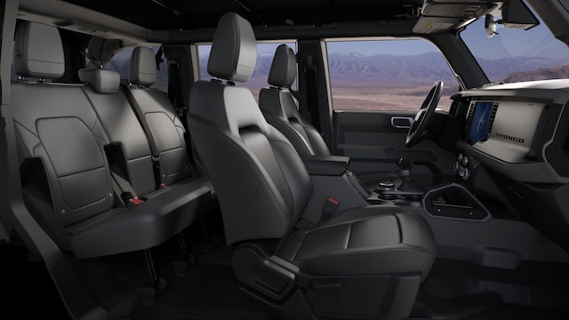 2025 Bronco®  Big Bend® Interior view